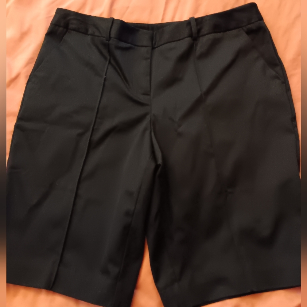 WORTHINGTON PETITE NWT Classic Black Women's Shorts 8P